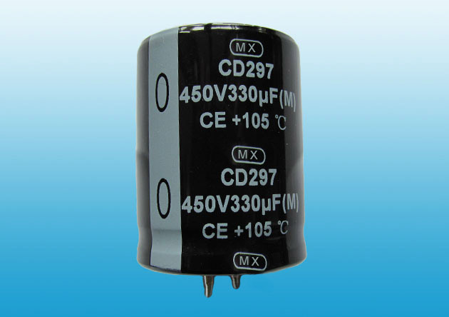 CD297 Snap in aluminum electrolytic capacitor