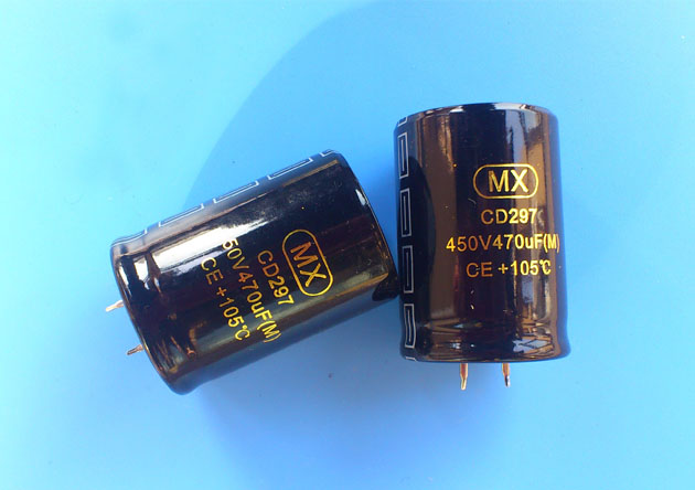 450V 470uf Snap in Aluminum electrolytic capacitor